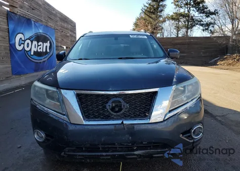 2013 Nissan Pathfinder S из США, поврежденный, VIN 5N1AR2MM8DC642386